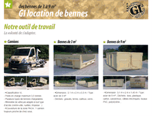 Tablet Screenshot of gi-locationdebennes.fr